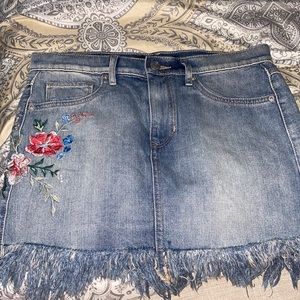 Denim skirt